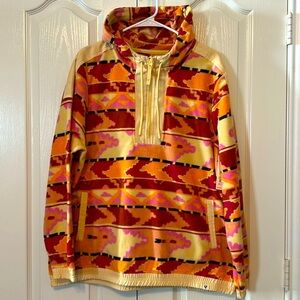 Women’s Rowan Micro fleece Lightweight quarter zip Hoodie  Size X Karge